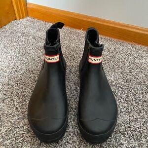 Hunter Black Waterproof Boots